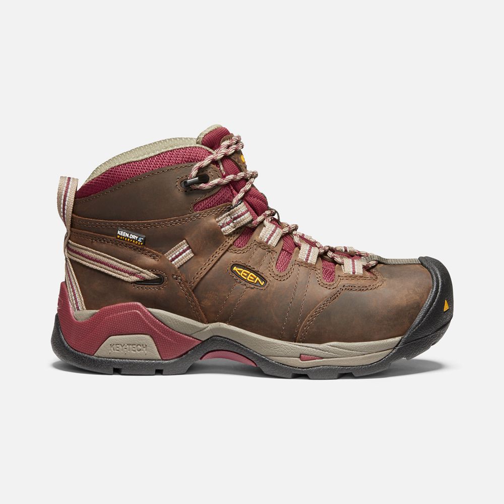 Cizme Keen Romania Dama Maro Detroit Xt Waterproof (Steel Toe) 1570-GDHKZ